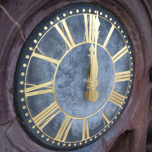 Outdoor Clock Restoration