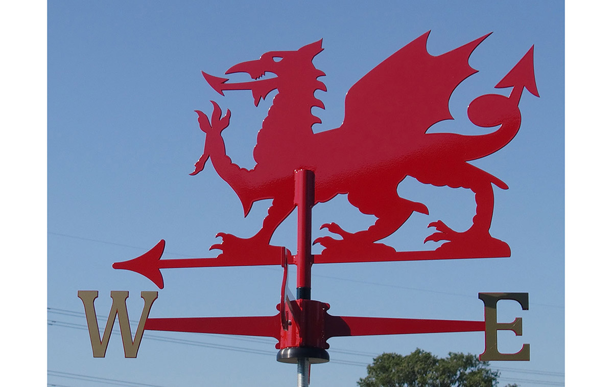Welsh Dragon Weathervane