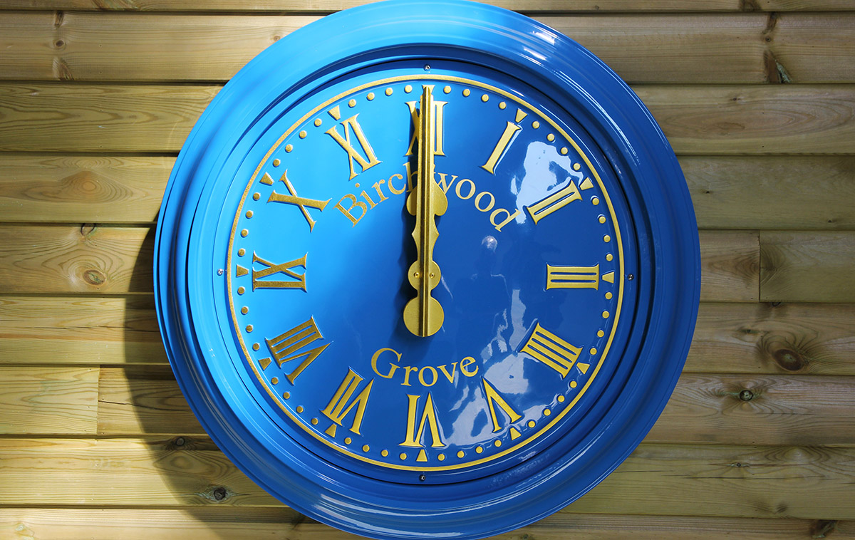 Ogee Bezel Clock