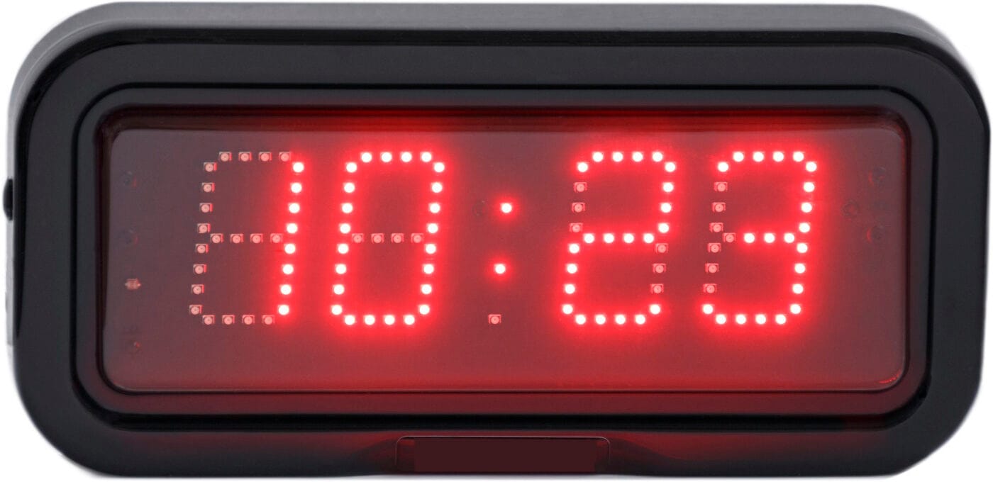 200mm Compact Digital Outdoor Clock | Outdoor Clocks