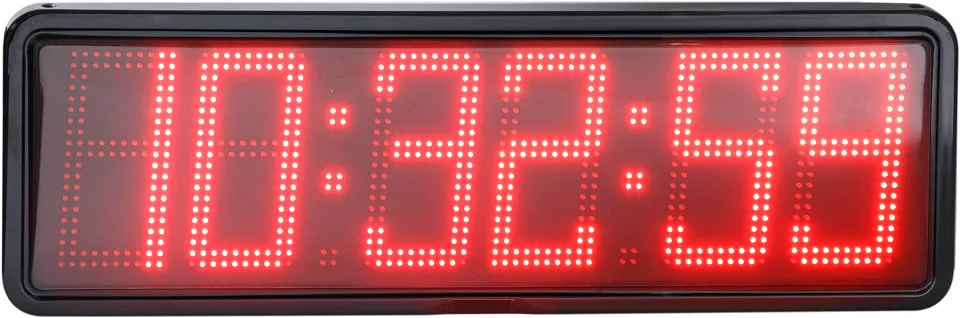 200mm Extended Digital Outdoor Clock