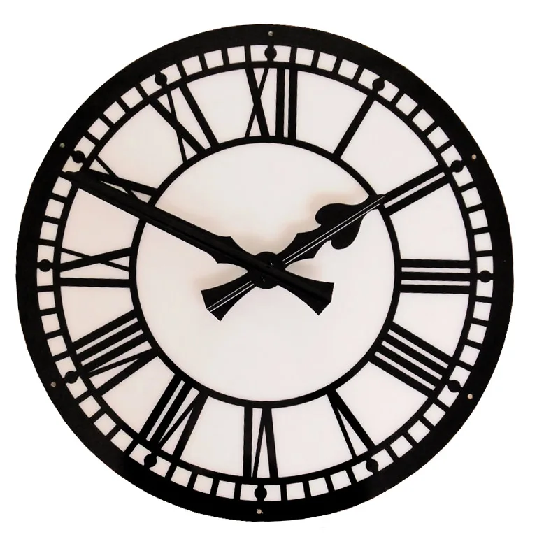 Skeleton Outdoor Clock