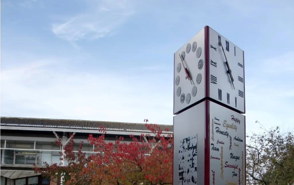 Monolith Pillar Clock