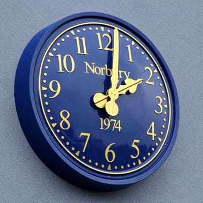 Outdoor Signature Clock